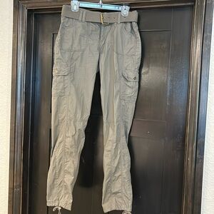 Blue Epic Cargo Pants with Belt